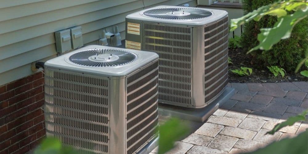 Air conditioner units.