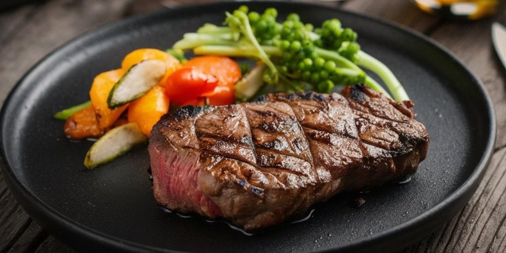 Steak dinner.